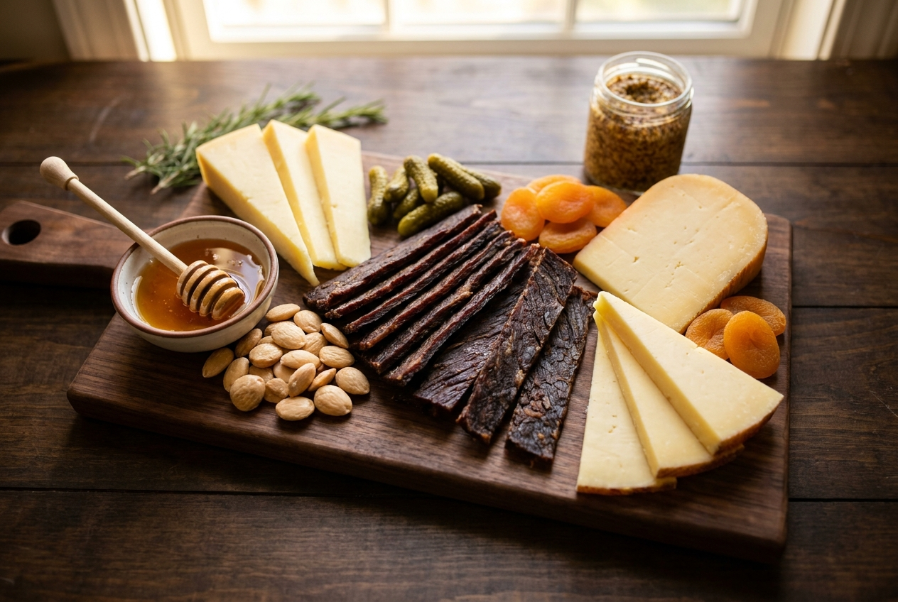 The Got Beef Board (A Charcuterie Spread Built on Brisket)