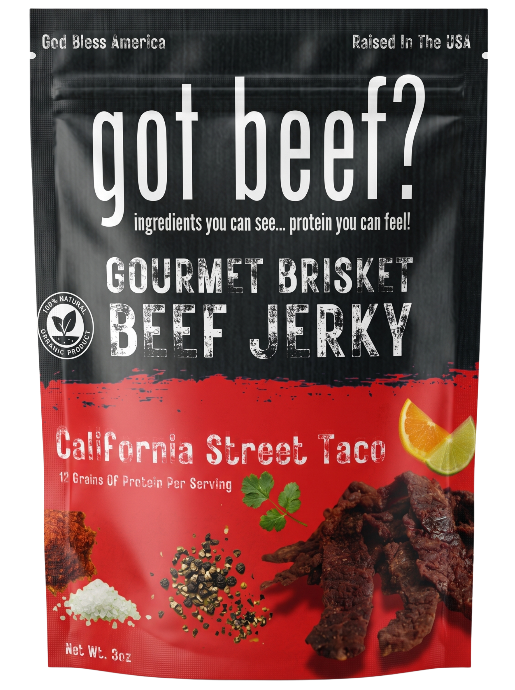 California Street Taco 3oz Bag