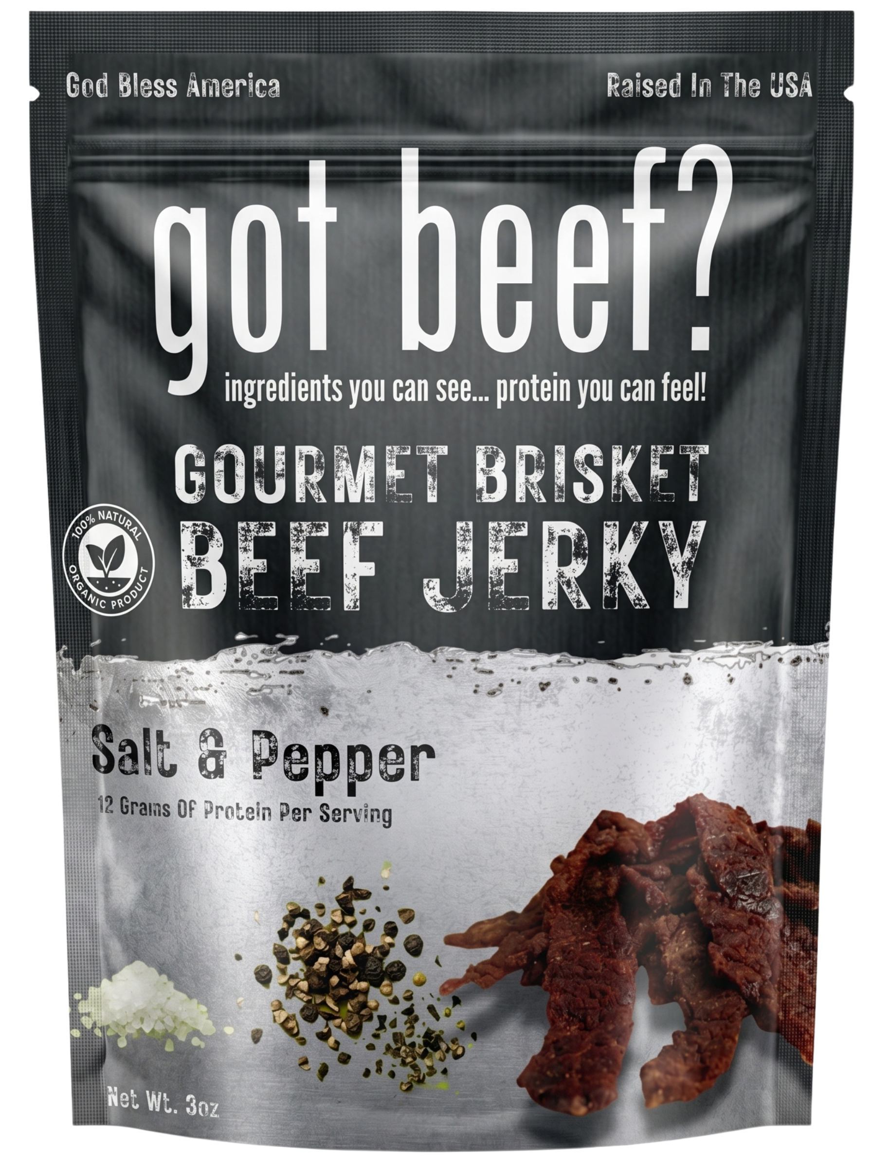 Salt & Pepper 3oz Bag