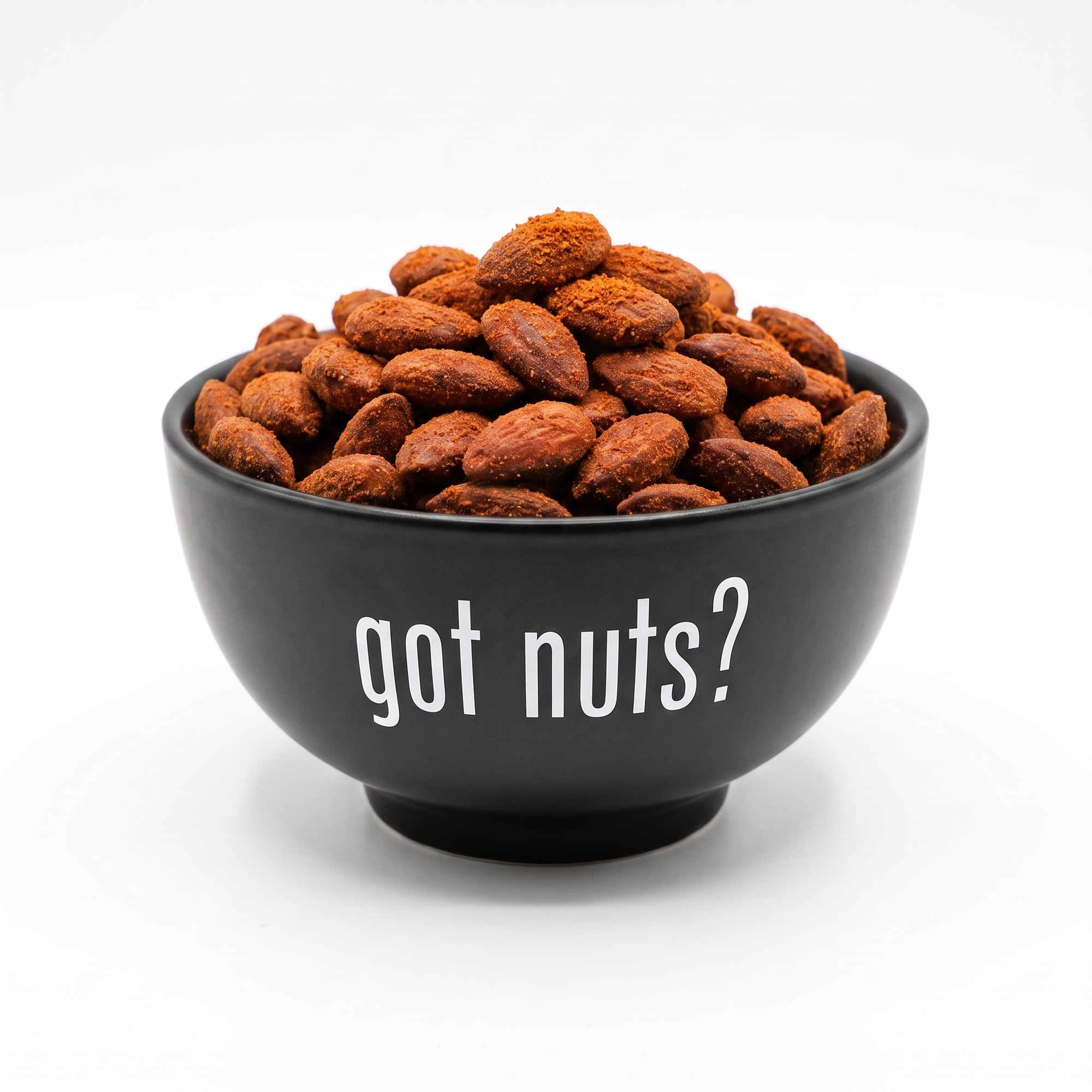 BBQ Almonds in a Got Nuts bowl