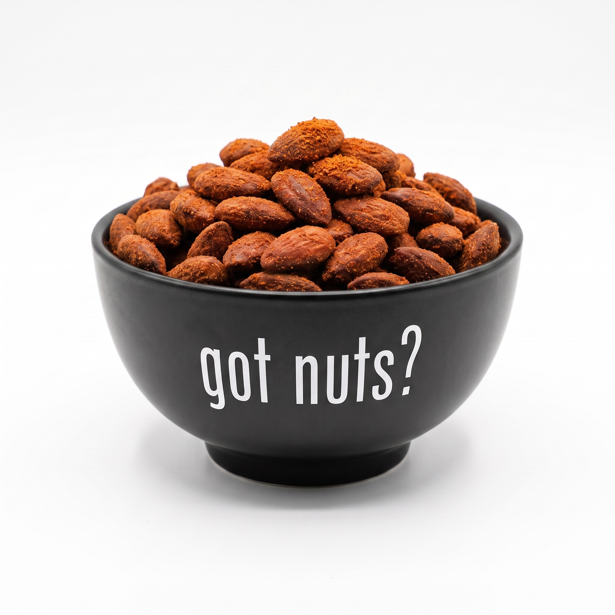BBQ Almonds in a Got Nuts bowl