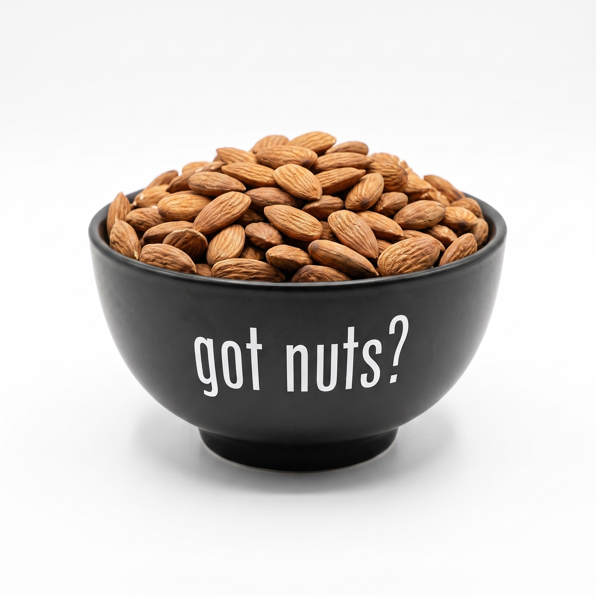 Raw Almonds in a Got Nuts bowl