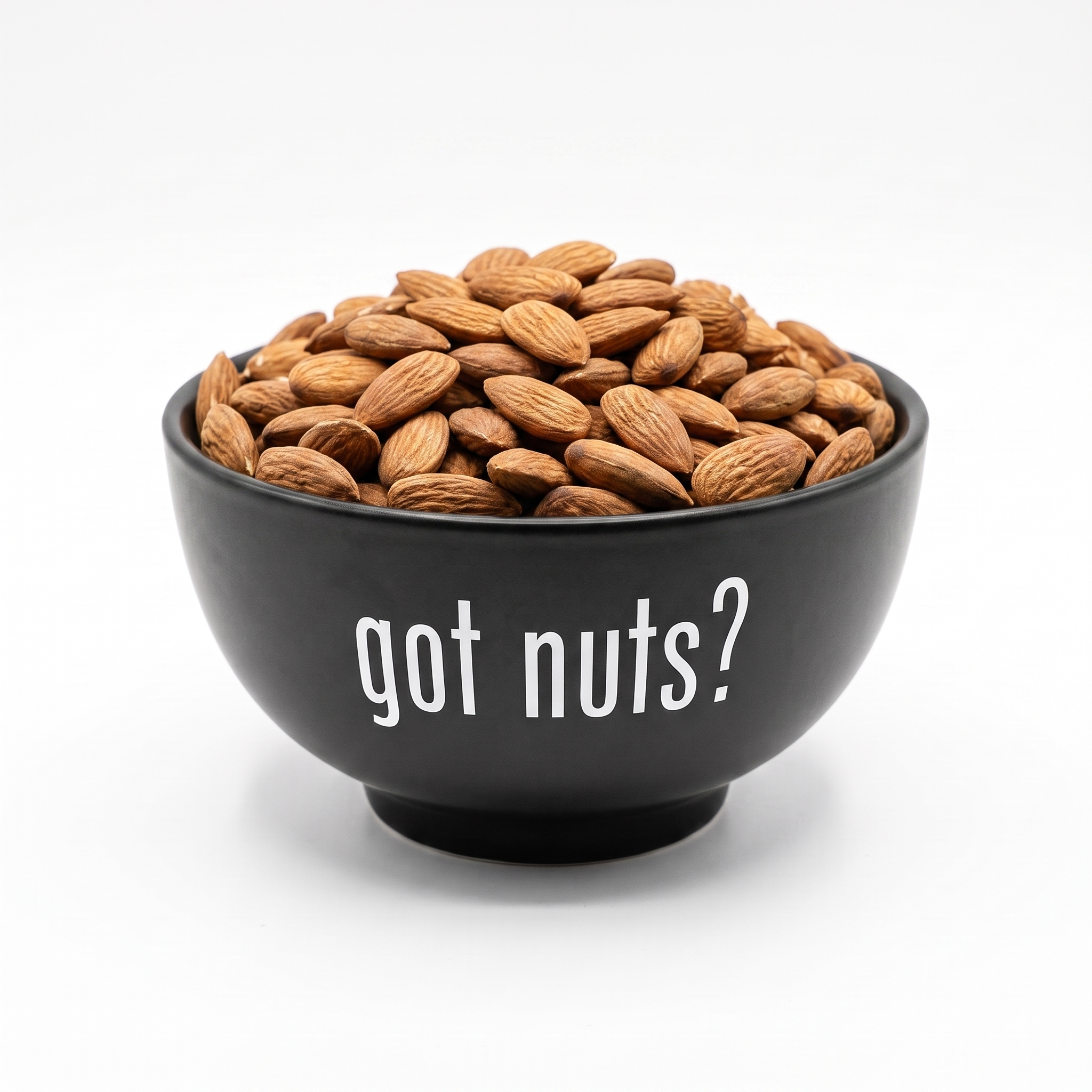 Raw Almonds in a Got Nuts bowl