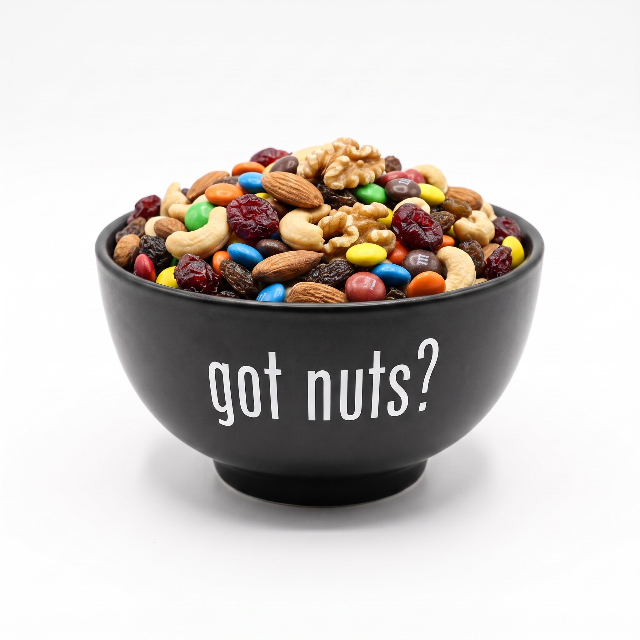 Deluxe Trail Mix in a Got Nuts bowl