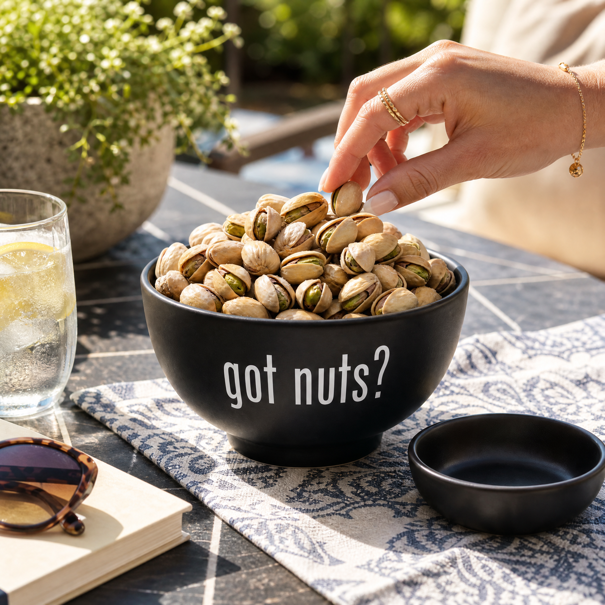 In-Shell Pistachios lifestyle in-use shot