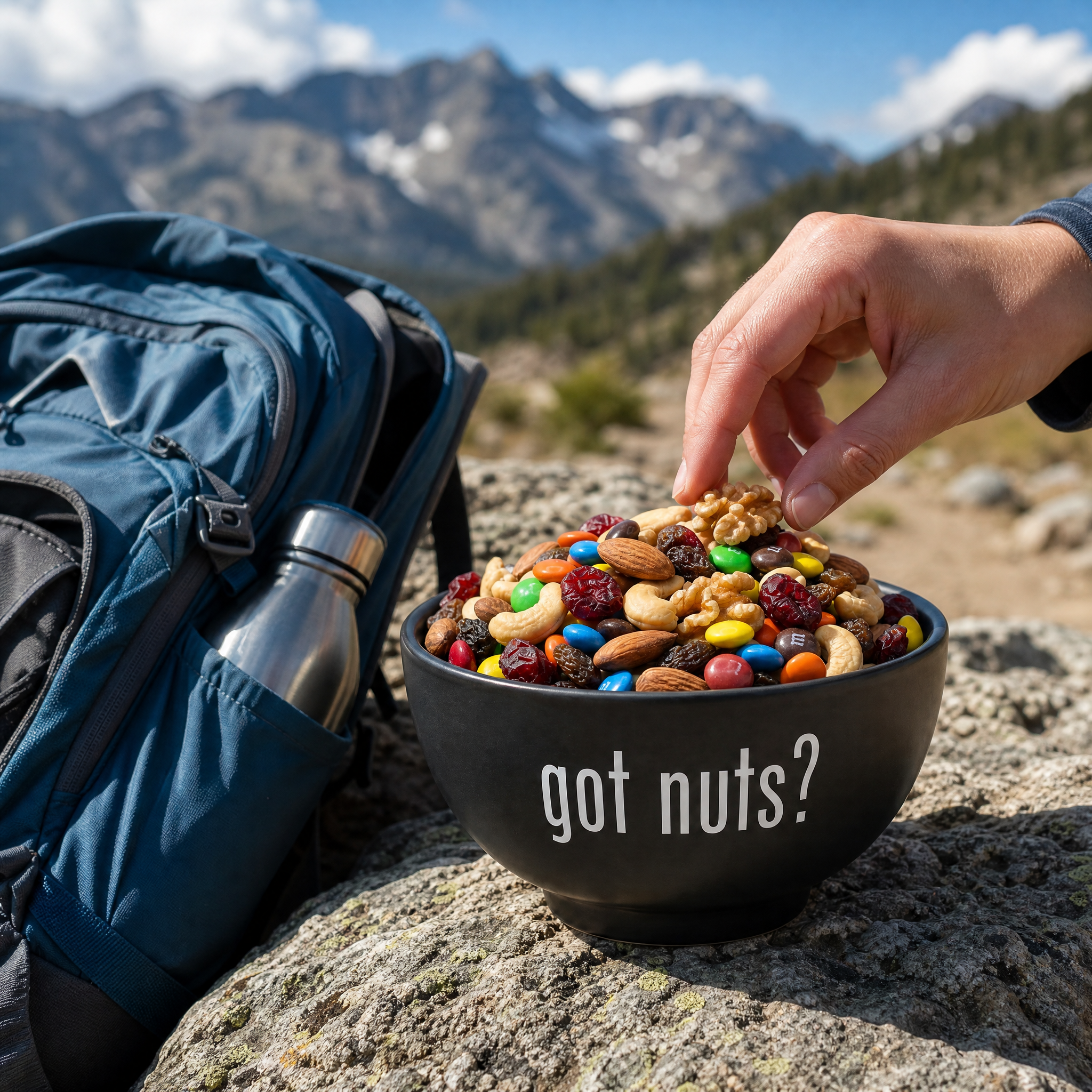 Deluxe Trail Mix lifestyle in-use shot