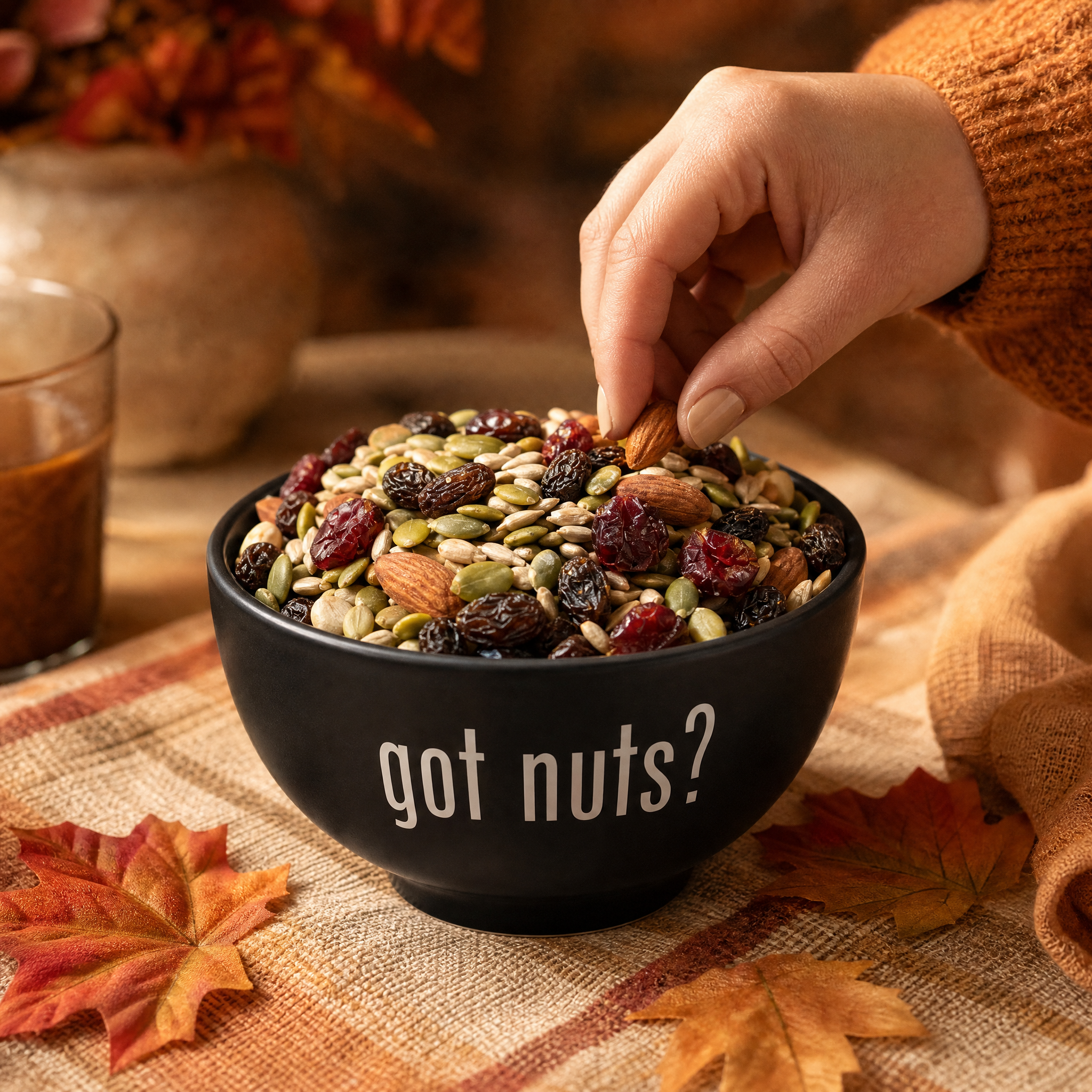 Harvest Trail Mix lifestyle in-use shot